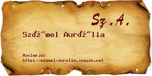 Számel Aurélia névjegykártya
